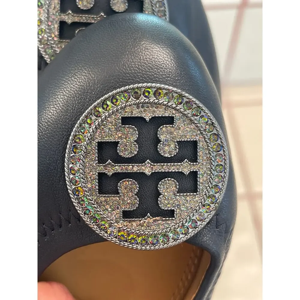 Tory Burch  embellished ballet flat size 8.5
